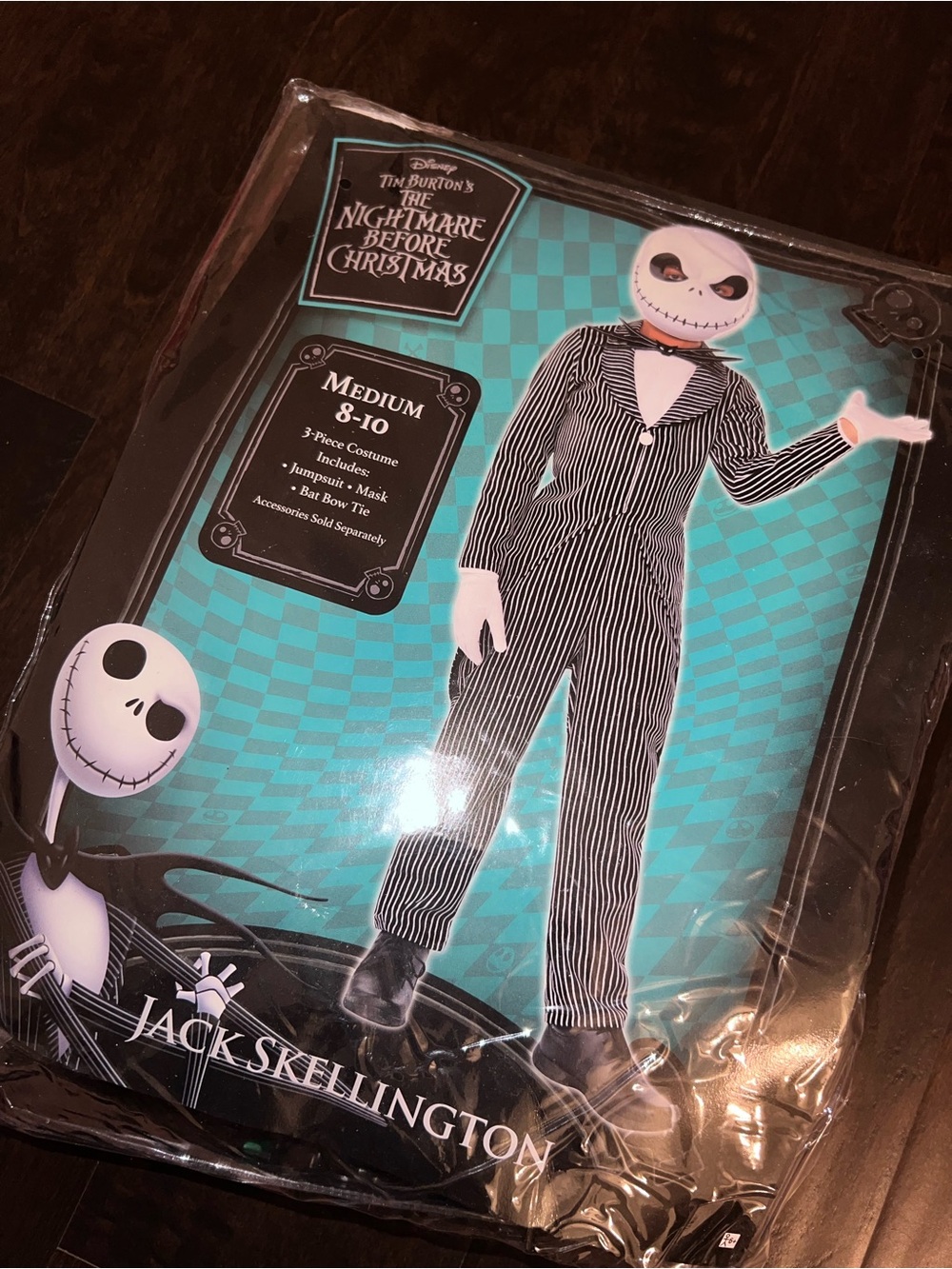 Jack Skellington Kids Costume - Black & White